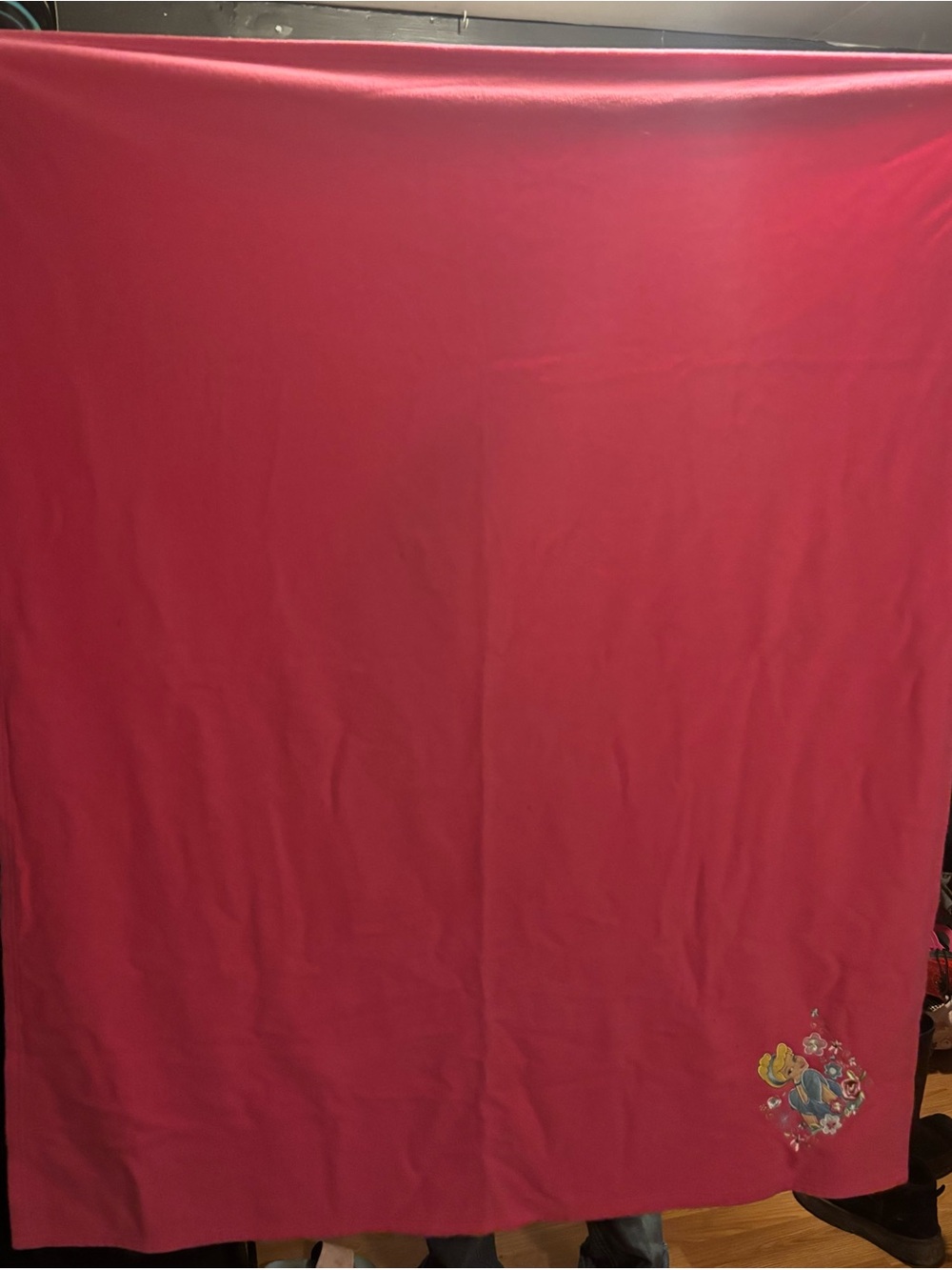 🔴 official Disney princess Cinderella throw blanket